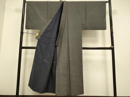平和屋着物●極上　男性　本場大島紬　アンサンブル　キングサイズ　100亀甲　総詰め　さが美扱い　逸品　DZAB4728kh6