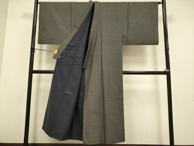 平和屋着物●極上　男性　本場大島紬　アンサンブル　キングサイズ　100亀甲　総詰め　さが美扱い　逸品　DZAB4728kh6