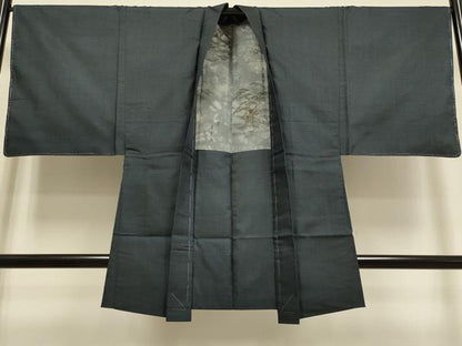 平和屋着物●極上　男性　本場大島紬　アンサンブル　100亀甲　総詰め　逸品　未使用　DZAB4732kh6