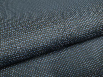 平和屋着物●極上　男性　お召　アンサンブル　キングサイズ　長羽織　羽裏・虎　逸品　DZAB4734kh6