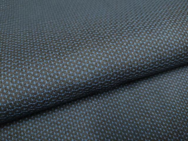 平和屋着物●極上　男性　お召　アンサンブル　キングサイズ　長羽織　羽裏・虎　逸品　DZAB4734kh6