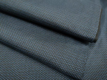 平和屋着物●極上　男性　お召　アンサンブル　キングサイズ　長羽織　羽裏・虎　逸品　DZAB4734kh6