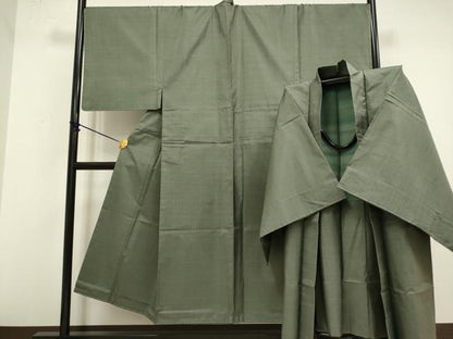 平和屋着物●極上　男性　本場大島紬　アンサンブル　長羽織　100亀甲　総詰め　逸品　未使用　DZAB4736kh6