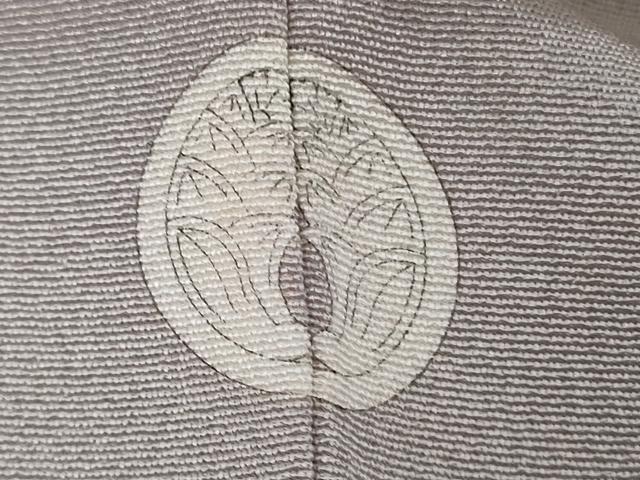 平和屋着物●極上　本加賀友禅作家　松井眞夫　色留袖　鳥獣戯画　薄梅鼠色地　逸品　未使用　DZAB4742kh6