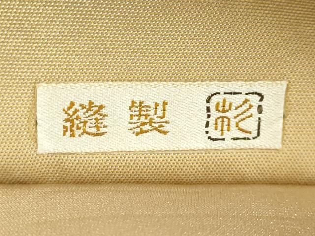 平和屋着物●極上　銀座きしや　太鼓柄袋帯　老松　金銀糸　純金箔錦　逸品　DZAB4790kh6