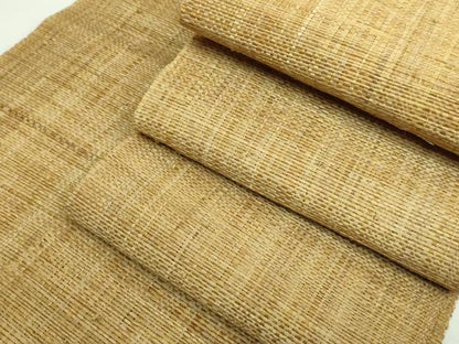 平和屋着物＊極上　夏物　半幅帯　オヒョウ　樹皮　自然布　逸品　未使用　DZAB4804kh6