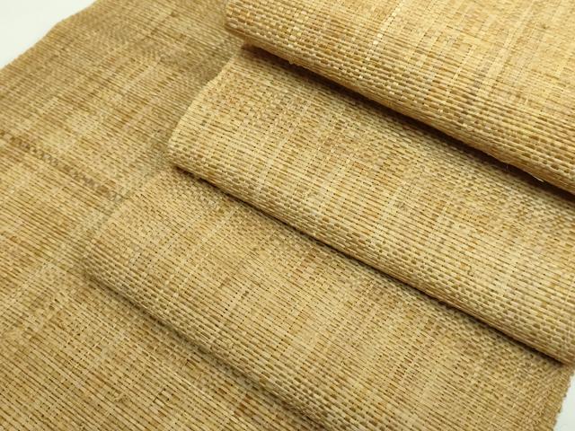平和屋着物＊極上　夏物　半幅帯　オヒョウ　樹皮　自然布　逸品　未使用　DZAB4804kh6