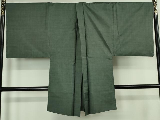 平和屋着物∞極上　男性　本場大島紬　長羽織　キングサイズ　100亀甲　総詰め　逸品　DZAB4882kh6