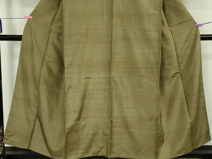 平和屋着物●極上　本場大島紬　200亀甲　総詰め　逸品　DZAB4888kh6