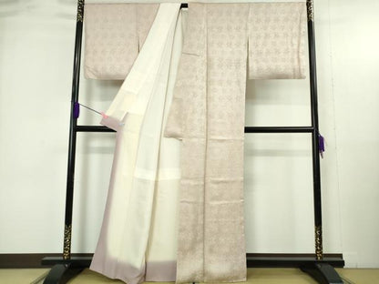 平和屋着物●極上　名門　藤娘きぬたや・総絞り　杢目絞り　ほていや扱い　逸品　DZAB4906kh6