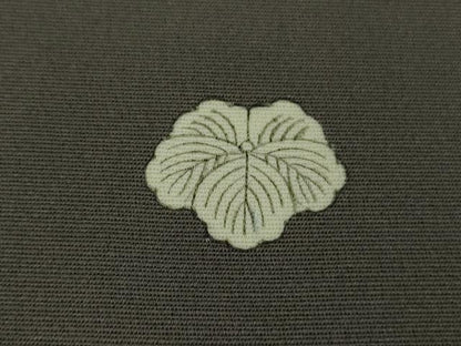平和屋着物●極上　色留袖　龍　虎　手描き　消炭色地　暈し染め　金彩　逸品　DZAB4908kh6