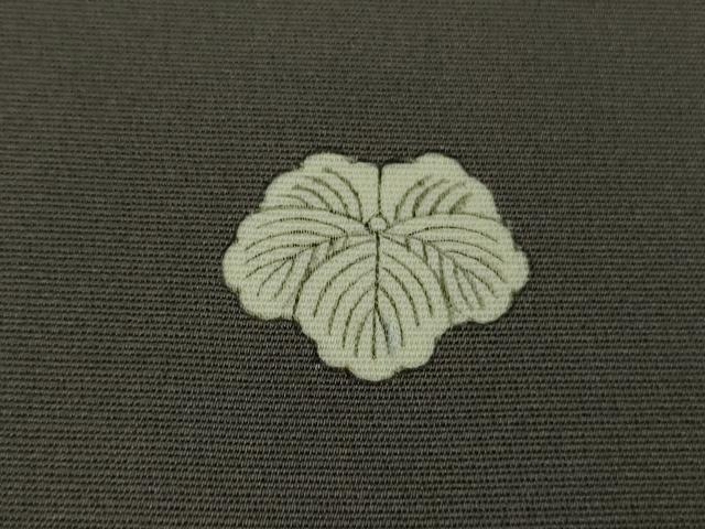 平和屋着物●極上　色留袖　龍　虎　手描き　消炭色地　暈し染め　金彩　逸品　DZAB4908kh6