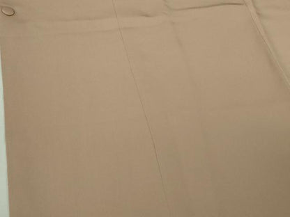 平和屋着物∞極上　創業460年・千總　道行コート　ロング丈　総刺繍　草花文　水柿色地　暈し染め　銀糸　逸品　DZAB4921kh6
