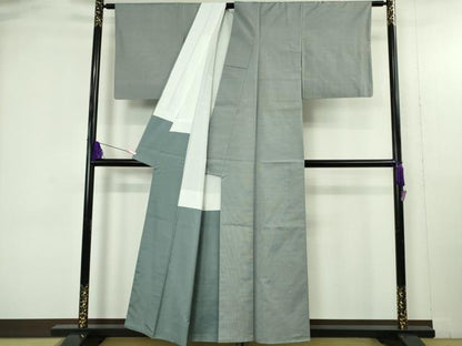 平和屋着物●極上　本場大島紬　古代染色純植物染　草木染　屋久杉染　カタス9マルキ　丸宮織物謹製　証紙付き　逸品　DZAB4924kh6