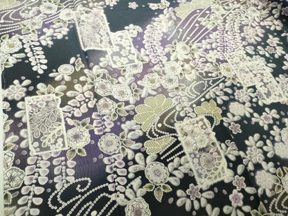 平和屋着物●極上　訪問着　辻が花　破れ色紙重ね　暈し染め　ロング丈　逸品　新品　DZAB4935kh6