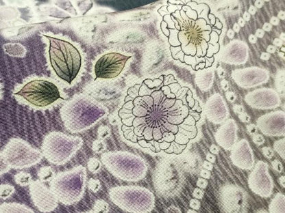 平和屋着物●極上　訪問着　辻が花　破れ色紙重ね　暈し染め　ロング丈　逸品　新品　DZAB4935kh6
