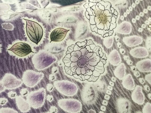 平和屋着物●極上　訪問着　辻が花　破れ色紙重ね　暈し染め　ロング丈　逸品　新品　DZAB4935kh6
