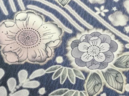 平和屋着物●極上　訪問着　辻が花　立波　暈し染め　ロング丈　逸品　新品　DZAB4937kh6