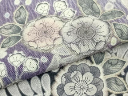 平和屋着物●極上　訪問着　辻が花　立波　暈し染め　ロング丈　逸品　新品　DZAB4937kh6
