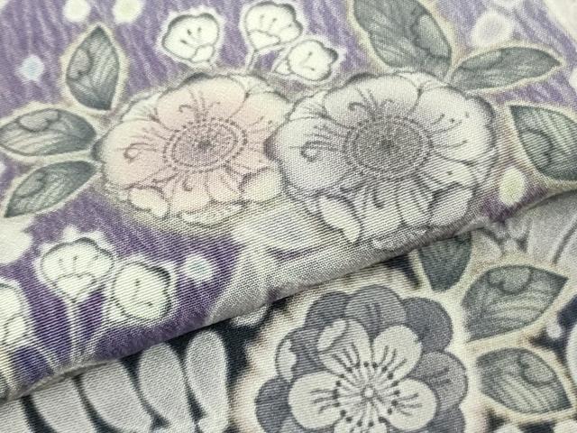 平和屋着物●極上　訪問着　辻が花　立波　暈し染め　ロング丈　逸品　新品　DZAB4937kh6