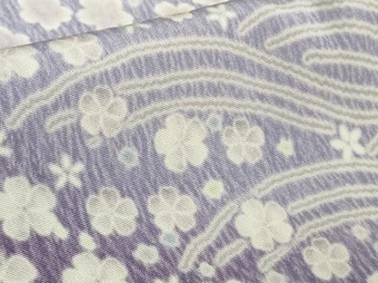 平和屋着物●極上　訪問着　辻が花　立波　暈し染め　ロング丈　逸品　新品　DZAB4937kh6