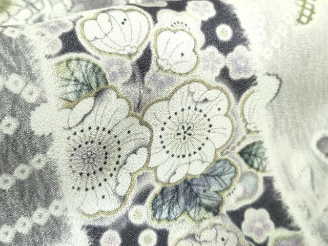 平和屋着物●極上　訪問着　辻が花　破れ色紙重ね　暈し染め　ロング丈　逸品　新品　DZAB4941kh6