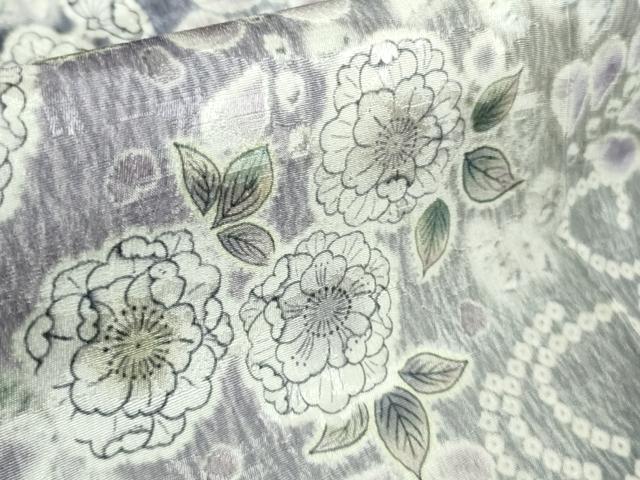平和屋着物●極上　訪問着　辻が花　破れ色紙重ね　暈し染め　ロング丈　逸品　新品　DZAB4946kh6