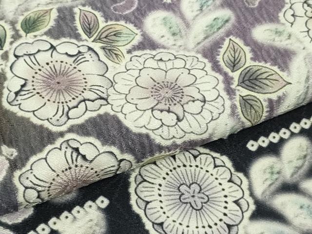 平和屋着物●極上　訪問着　辻が花　破れ色紙重ね　暈し染め　ロング丈　逸品　新品　DZAB4951kh6