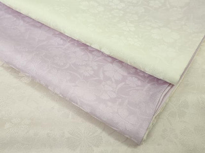 平和屋本店●極上　小紋　草花地紋　暈し染め　逸品　DZAB4952kh6