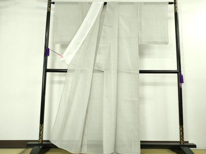 平和屋本店＊極上　夏物　本塩沢　夏塩沢　110亀甲　総詰め　南雲織物謹製　証紙付き　逸品　未使用　DZAB4961kh6