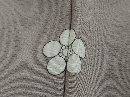 平和屋本店●極上　色留袖　総刺繍　駒刺繍　正倉院花鳥文　紅藤色地　金銀糸　やまと誂製　反端付き　逸品　DZAB4969kh6
