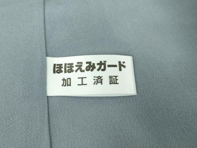 平和屋着物●極上　訪問着　総手刺繍　花笹山文　淡藤色地　金糸　逸品　DZAB4971kh6