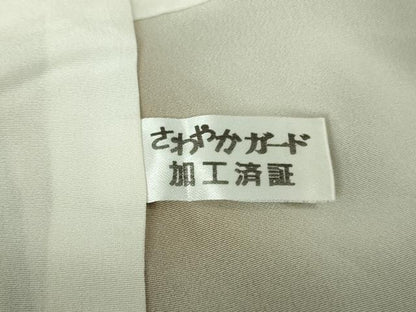 平和屋本店●極上　小紋　モダン　幾何学間道　暈し染め　逸品　DZAB4973kh6