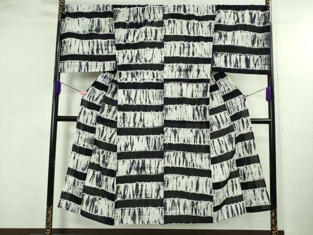 平和屋着物＊極上 夏物 男性 浴衣 有松鳴海絞り キングサイズ 綿 逸品 DZAB4982kh6