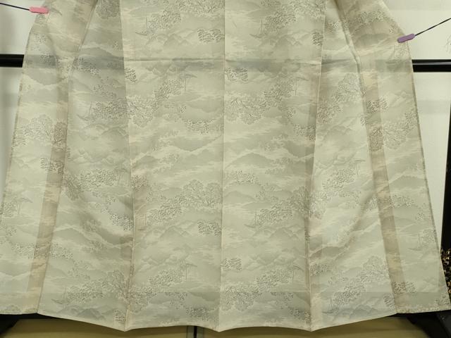 平和屋着物＊極上 夏物 本場大島紬 夏大島 7マルキ 樹林風景 逸品 DZAB4998kh6
