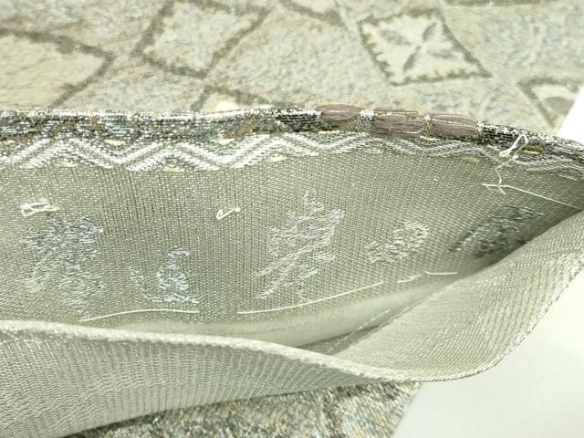 平和屋着物●極上　創業280年　誉田屋源兵衛　六通柄袋帯　唐織　花菱文　金銀糸　逸品　DZAB5049kh6