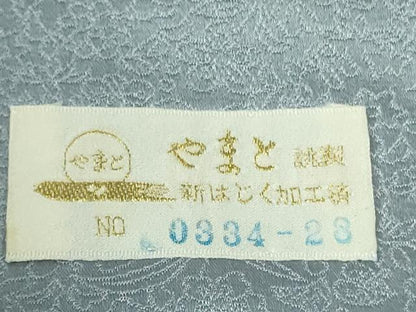 平和屋着物●極上　久保田一竹　幻の辻が花　色留袖　暈し染め　銀通し地　やまと金ラベル　逸品　未使用　DZAB5113kh6