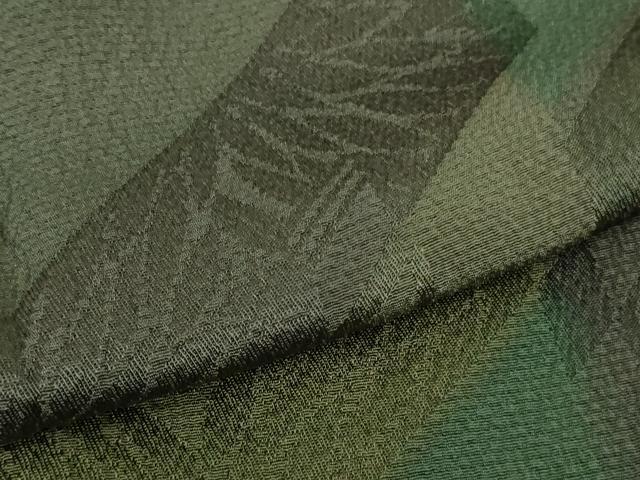 平和屋着物∞極上　道中着　ロング丈　菊斜線文　逸品　未使用　DZAB5126kh6