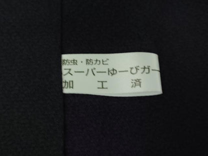 平和屋着物∞極上　前田仁仙　仁仙更紗　道中着　ロング丈　暈し染め　鬼しぼ縮緬　逸品　DZAB5129kh6