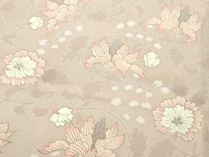平和屋着物∞極上　羽織　更紗花文　薄い虹色地　金彩　逸品　未使用　DZAB5133kh6
