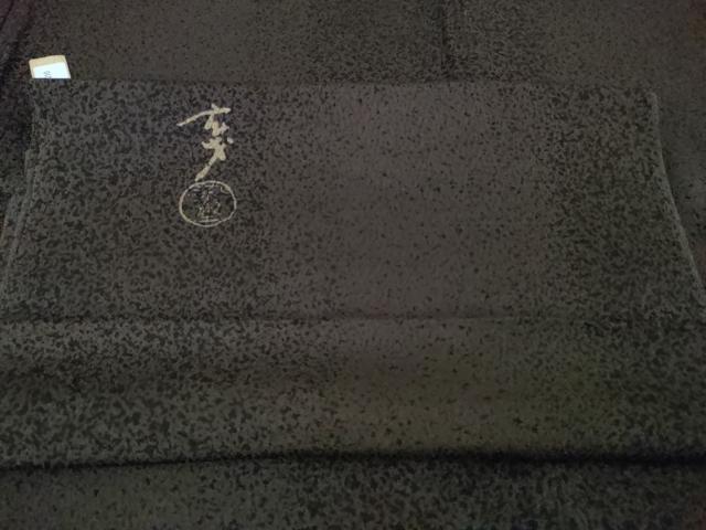 平和屋着物∞極上　染色の魔術師　染乃座・大久保玄才　そめのざ玄才　長羽織　赤墨色地　反端付き　逸品　DZAB5142kh6