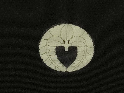 平和屋本店●極上　創業460年・千總　黒留袖　駒刺繍　花丸松文　金彩　高島屋扱い　逸品　未使用　DZAB5150kh6