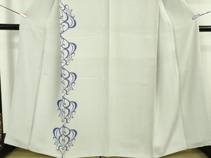 平和屋本店●極上　着物デザイナー　井尻学　訪問着　蕎麦切色地　逸品　DZAB5158kh6