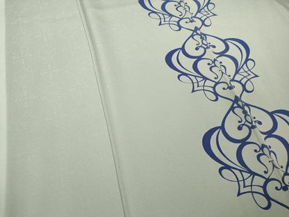 平和屋本店●極上　着物デザイナー　井尻学　訪問着　蕎麦切色地　逸品　DZAB5158kh6