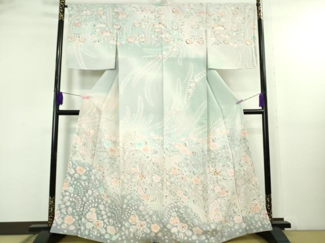 平和屋着物●極上　訪問着　辻が花　暈し染め　逸品　DZAB5162kh6