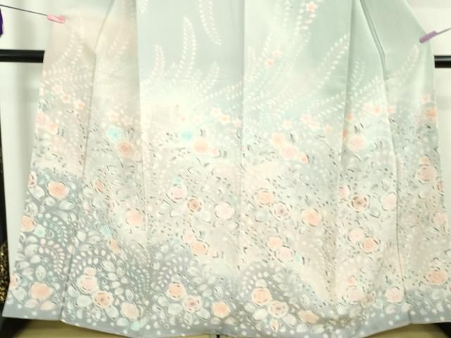 平和屋着物●極上　訪問着　辻が花　暈し染め　逸品　DZAB5162kh6