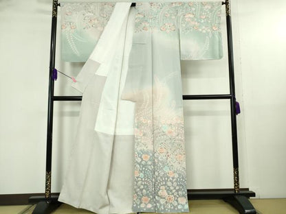 平和屋着物●極上　訪問着　辻が花　暈し染め　逸品　DZAB5162kh6