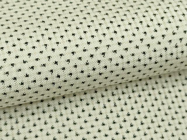 平和屋着物●極上　本場大島紬　白大島　7マルキ　東ハヤ作　証紙付き　逸品　未使用　DZAB5182kh6