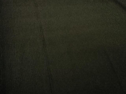平和屋本店▽極上 紬 単衣 草木染 黒紅色地 ゑり善扱い たとう紙付き 逸品 DZAB5206kh6