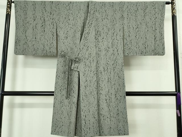 平和屋着物∞極上　道中着　ロング丈　杢目絞り　絞りの里　反端付き　逸品　DZAB5211kh6